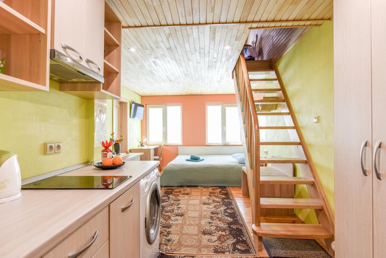Inkaras Aparthotel Palanga Bagian luar foto